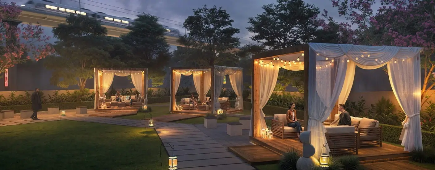 V One Heartland Akurdi Sitting Area Image